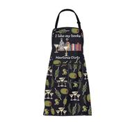 Books And Martinis Apron Reading Lover Gifts for Readers Cocktail Drink Gifts I Like My Books And Martinis Bartender Gifts