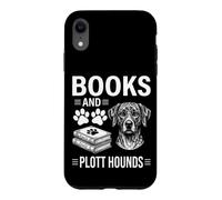 Books And Plott Hounds Funny Plott Hound Case for iPhone XR
