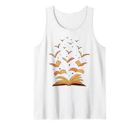 Books are Dreams Given Wings -Avid Readers Bookworms Bookish Tank Top