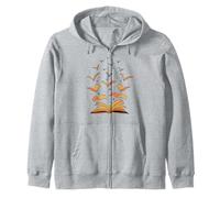 Books are dreams given wings -Avid readers bookworms Bookish Zip Hoodie
