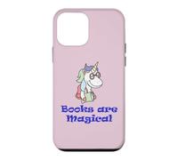 Books Are Magical Unicorn Teacher Student Reader Case for iPhone 12 mini