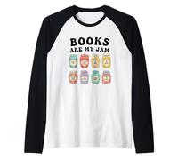 Books are My Jam Endless TBR Just One More Chapter Raglan Baseball Tee