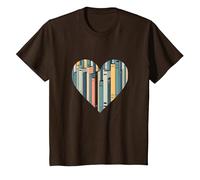 Books are My Love Language - Bookworm Gift T-Shirt, Youth, Brown, 3T