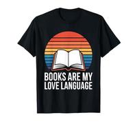 Books are My Love Language Reading Retro T-Shirt