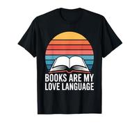 Books are My Love Language Reading Retro T-Shirt