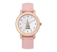 Books Christmas Tree Watches for Women Fashion Adjustable Wrist Watch Work Workout