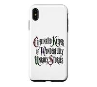 Books Coffee Reading Quote gothic Story Readers men women Case for iPhone XS Max
