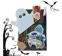 Books Date - Halloween Book Surprise Reading - Handmade Book Gift Idea for Bookworms Party Bag