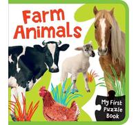 Books Farm Animals My First Puzzle Book - 3 x 6 Piece