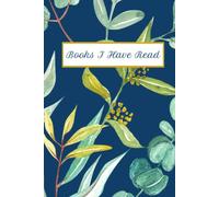 Books I Have Read: Reading Record