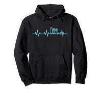 Books Lifeline Heartbeat Funny Literary Book Read Literary Pullover Hoodie