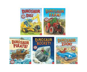 Books ltd Penny Dale's Dinosaurs 5 Book Set Dinosaur Dig, Dinosaur Zoom & more