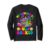 Books - My Summer Is Fully Booked Long Sleeve T-Shirt