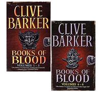 Books Of Blood Omnibus Vol (1-3) & (4-6) Collection 2 Books Set By Clive Barker