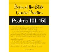 Books of the Bible Cursive Practice: Psalms 51-100