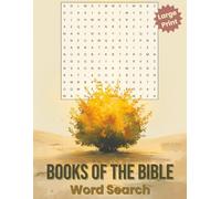 Books of the Bible Word Search: 66 Large Print Scripture-Themed Puzzles | With Bonus Word Scrambles, Mini Crosswords, Interesting Facts and Personal ... (Large Print Word Search Collection)