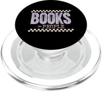 Books Over People Introvert Reader Quote PopSockets PopGrip for MagSafe