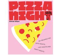 Books Pizza Night SSB1022 - Unisex - Quartz 20 x 1.8 x 25 cm