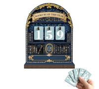 Books Read This Year Counter, Book Tracker for Reading Progress, Books Read This Year Sign, Book Counter Sign with 17x15 Dimensions