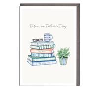 Books/Reading Father's Day Card - 'Relax, on Father's Day' - Card for Him
