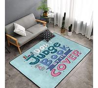 Books Rugs Kid Carpet for Bedroom Inspirational Quote Area Rug Living Room Kitchen Mat Floor Carpets, Non-Slip Floor Mat Nursery Rugs Doormats Children Study Throw Rugs Carpets Yoga Mat,60 X 39 inch