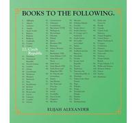 Books to the Following.: Czech Republic