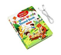 Books With Sound 500 Words 21 Stories Rechargeable Leveled Toys | Phonics Flash Cards for Birthday Carnival Party Home Family Time Boys Hobby Activity Indoor Holiday Playhouse