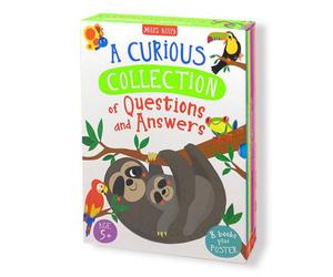BOOKS4PEOPLE A Curious Collection Of Questions And Answers 8 Books Collection Box Set Plus Poster