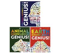 BOOKS4PEOPLE A Quiz Encyclopedia To Boost Your Brain Genius Knowledge 3 Books Collection Set (General Knowledge Genius, Animal Knowledge