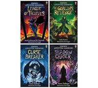 BOOKS4PEOPLE Adventure Gamebooks Series 4 Books Collection Set (Shadow Chaser, Curse Breaker, The Goblin's Revenge & League Of Thieves)