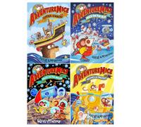 BOOKS4PEOPLE Adventure Mice 4 Books Collection Set By Reeve & Mcintyre (Mice On The Ice, Otter Chaos, Mermouse Mystery, Mice On The Moon)