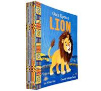 BOOKS4PEOPLE African Stories Children Collection 10 Books Set By Ken Wilson-Max (Once Upon A Zebra, Rhino, Leopard, Hyena, Hippo, Giraffe, Elep