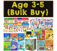 BOOKS4PEOPLE (Age 3-5 Book Bundle Bulk Buy) Pop-Up,great Christmas Deal Contains Childrens Books Collection Set