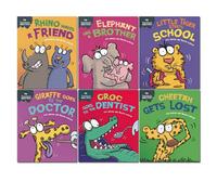 BOOKS4PEOPLE (Age 3-5) Sue Graves Experiences Matter Collection 6 Books Set Giraffe, Rhino, Elephant, Little Tiger, Croc, Cheetah