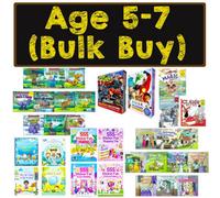 BOOKS4PEOPLE (Age 5-7 Book Bundle Bulk Buy) Pixar, Marvel The Avengers, Fairy Dinosaur Tale, Sticker Activity, Christmas Books (47 Childrens Bo