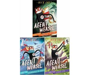 BOOKS4PEOPLE Agent Weasel Series Books 1 - 3 Collection Box Set By Nick East (Fiendish Fox Gang, Abominable Dr Snow & King)