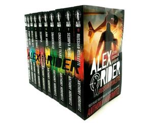 BOOKS4PEOPLE Alex Rider 10 Books Collection Box Set By Anthony Horowitz