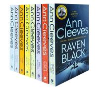 BOOKS4PEOPLE Ann Cleeves Shetland Series Collection 8 Books Set Books 1-8 - Blue Lightning, Raven Black, White Nights And More