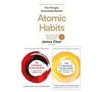 BOOKS4PEOPLE Atomic Habits, The Courage To Be Disliked & The Courage To Be Happy 3 Books Collection Set