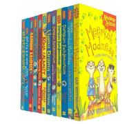 BOOKS4PEOPLE Awesome Animals Series 12 Books Collection Set (Meerkat Madness, Llama Drama, Koala Calamity, Penguin Pandemonium, The Rescue, Pan