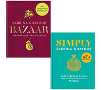 BOOKS4PEOPLE Bazaar & Simply By Sabrina Ghayour 2 Books Collection Set