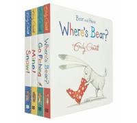 BOOKS4PEOPLE Bear And Hare Series 4 Books Collection Set By Emily Gravett (Bear And Hare : Mine, Bear And Hare : Where's Bear,bear And Hare :