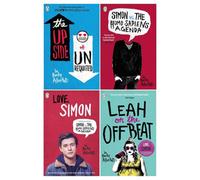 BOOKS4PEOPLE Becky Albertalli 4 Books Collection Set (Simon Vs. The Sapiens Agenda, Love Simon, Leah On The Offbeat, The Upside Of Unrequited)