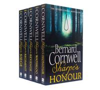 BOOKS4PEOPLE Bernard Cornwell Richard Sharpes Series 16 To 20 - 5 Books Set - Revenge, Regiment, Waterloo, Siege, Honour