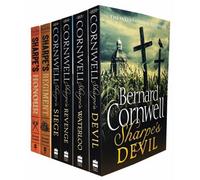 BOOKS4PEOPLE Bernard Cornwell Richard Sharpes Series 16 To 21 - 6 Books Set - Revenge Regiment Waterloo Siege D..