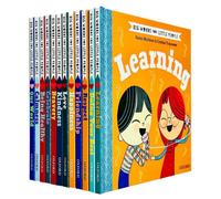 BOOKS4PEOPLE Big Words For Little People Collection 12 Books Set By Helen Mortimer (Learning, Doing Your Best, Respect, Friendship, Happiness,