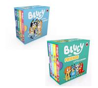 BOOKS4PEOPLE Bluey: Little Library And Bluey And Friends Little Library 8 Board Books Collection Set