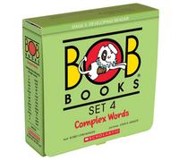 BOOKS4PEOPLE Bob Books - Complex Words Box Set Phonics, Ages 4 And Up, Kindergarten, First Grade (Stage 3: Developing Reader)