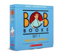 BOOKS4PEOPLE Bob Books - Set 1: Beginning Readers Box Set Phonics, Ages 4 And Up, Kindergarten (Stage 1: Starting To Read)
