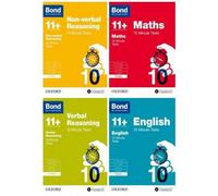 BOOKS4PEOPLE Bond 11+ Maths English 10 Minute Tests For Ages 7-8 Verbal Reasoning, Non-Verbal Reasoning